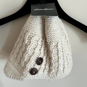NWT Eddie Bauer Ivory-Coloured Covey Beanie. OS